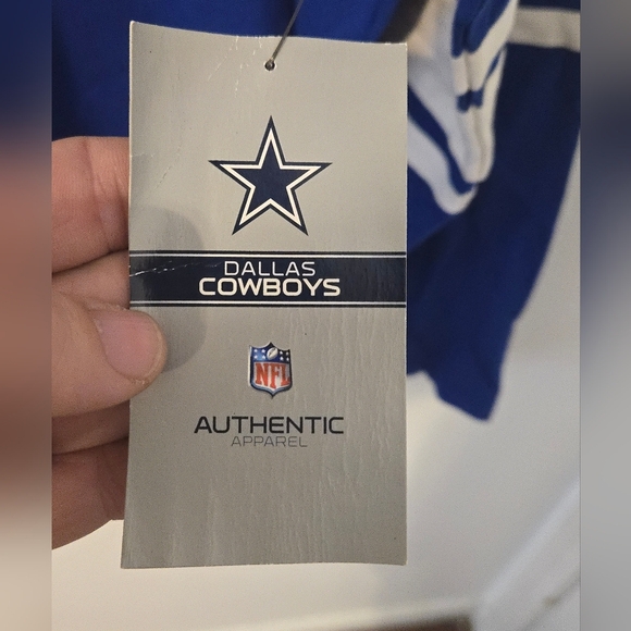 NWT Emmitt Smith Royal Dallas Cowboys Rivalry Throwback Long Sleeve Mens XXL NFL - Picture 3 of 7